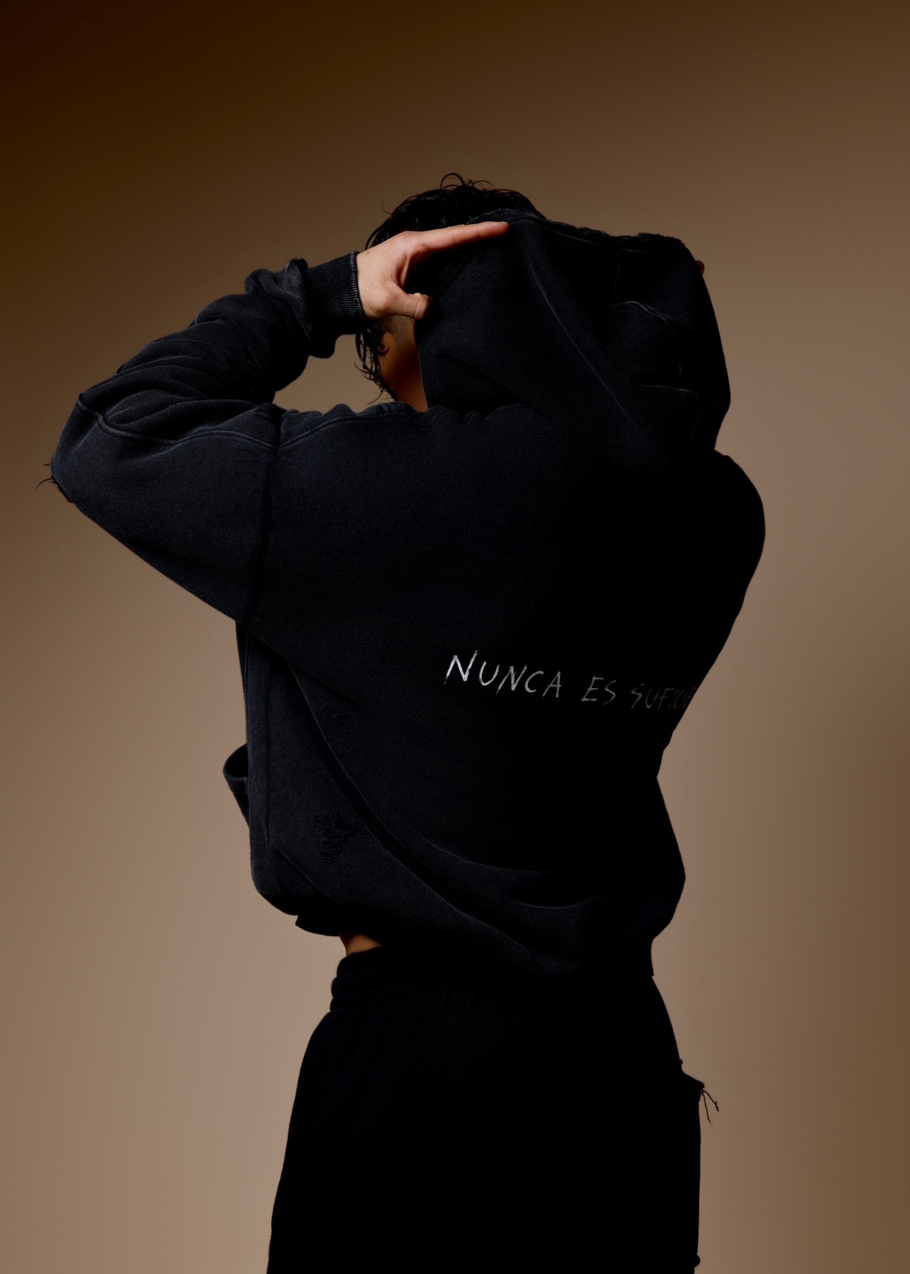 Distressed N.E.S Hoodie